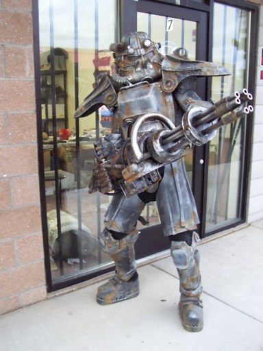 Fallout 2 - Косплей - Brotherhood of Steel Power Armor