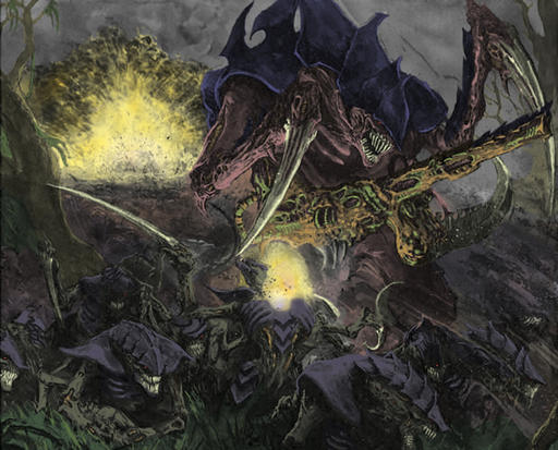 Warhammer 40,000: Dawn of War - Тираниды, краткий иллюстрированный обзор