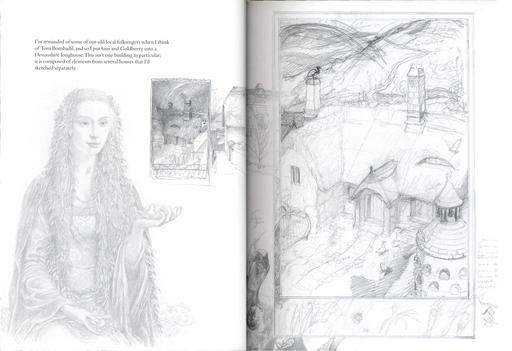 Властелин Колец Онлайн - 'The Lord of The Rings Sketchbook' by Alan Lee.