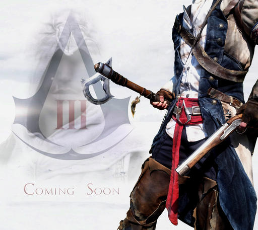 Assassin's Creed III - Новые скриншоты и арты + Шикарный косплей Коннора и Эвелин