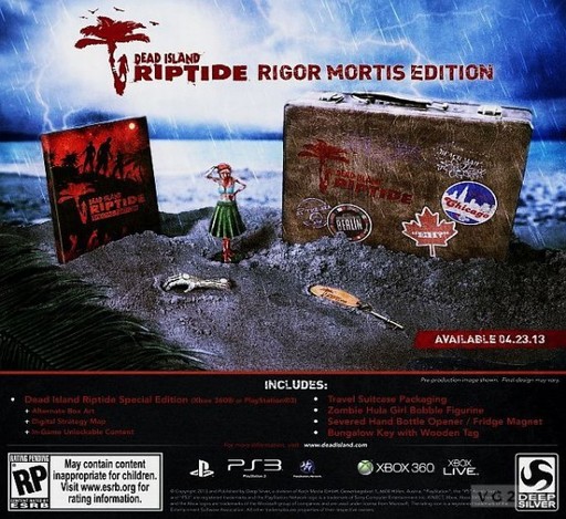 Dead Island - Dead Island: Riptide - Коллекционные издания игры