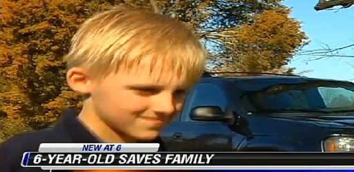 Новости - Игравший ночь напролет мальчик спас свою семью от пожара