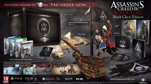Коллекционные издания Assassin's Creed IV: Black Flag